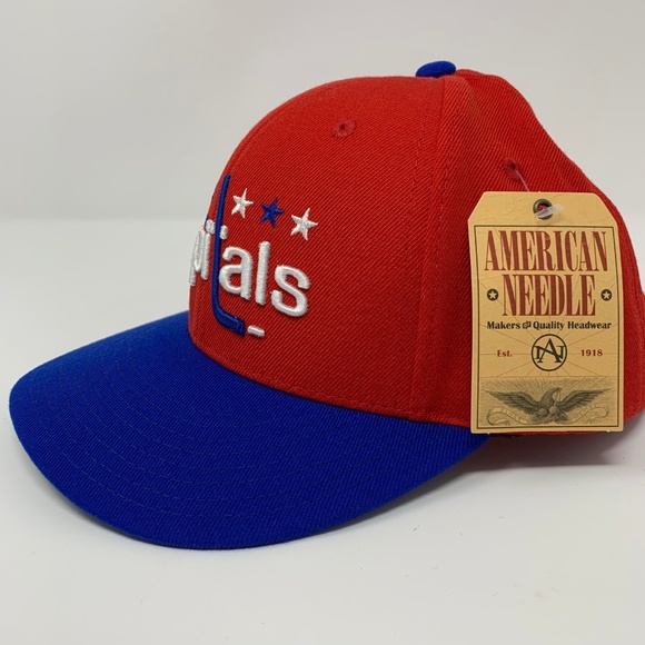 American Needle Washington Capitals Snapback Hat - Picture 3 of 4